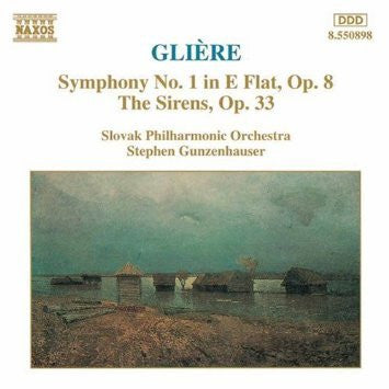 GLIERE REINHOLD-SYMPHONY NO 1 + THE SIRENS CD VG