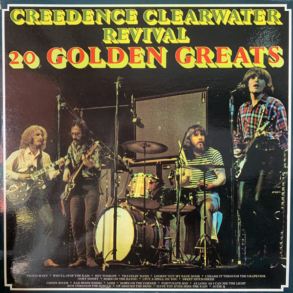 CREEDENCE CLEARWATER REVIVAL-20 GOLDEN GREATS LP VG COVER VG+