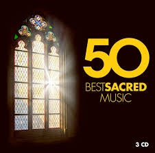 VARIOUS-50 BEST SACRED MUSIC 3CD VG