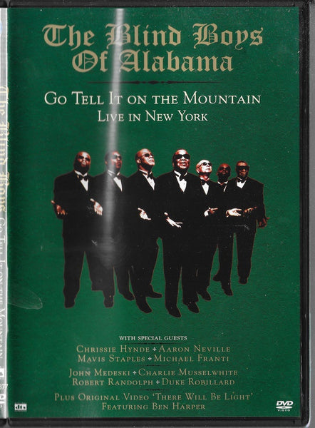 BLIND BOYS OF ALABAMA THE-GO TELL IT ON THE MOUNTAIN DVD VG+