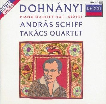 DOHNANYI-PIANO QUINTET NO 1 CD VG