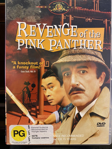 REVENGE OF THE PINK PANTHER-DVD VG