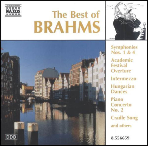 BRAHMS-THE BEST OF BRAHMS CD VG