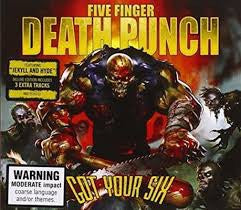 FIVE FINGER DEATH PUNCH-GOT YOUR SIX CD VG