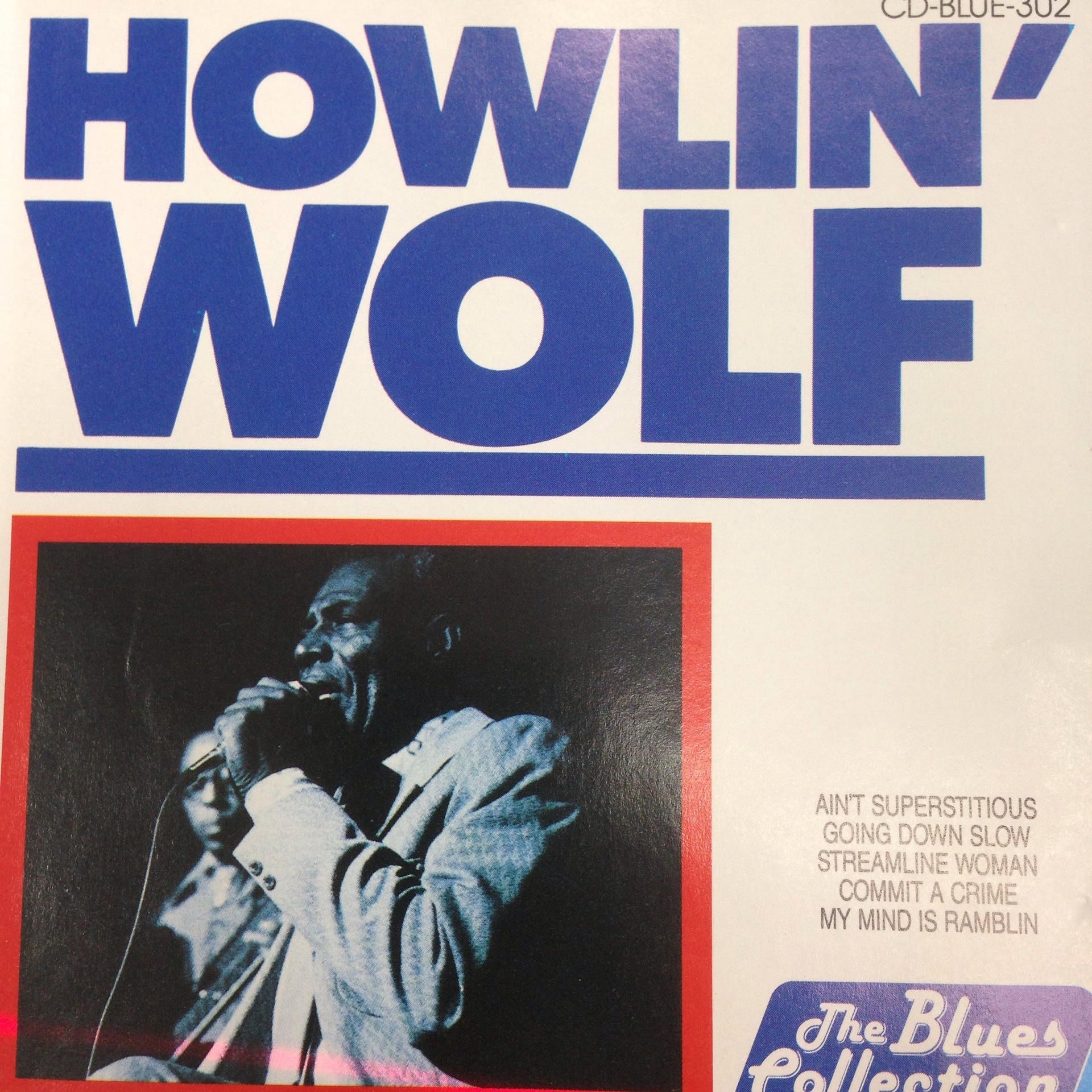 HOWLIN' WOLF- THE BLUES COLLECTION CD VG