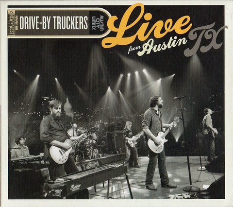 DRIVE-BY TRUCKERS-LIVE FROM AUSTIN TX CD + DVD VG