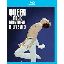 QUEEN-ROCK MONTREAL AND LIVE AID BLURAY VG+