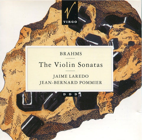 BRAHMS-VIOLIN SONATAS LAREDO & POMMIER CD VG