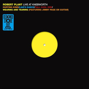 PLANT ROBERT-LIVE AT KNEBWORTH 1990 YELLOW VINYL 12" EP *NEW* WAS $71.99 NOW...