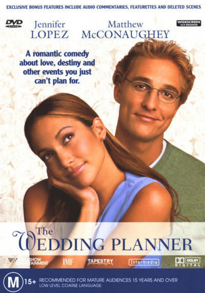 THE WEDDING PLANNER DVD VG