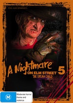 A NIGHTMARE ON ELM STREET 5-THE DREAM CHILD DVD VG
