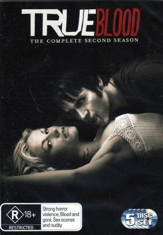 TRUE BLOOD THE COMPLETE SECOND SEASON R18 5DVD G