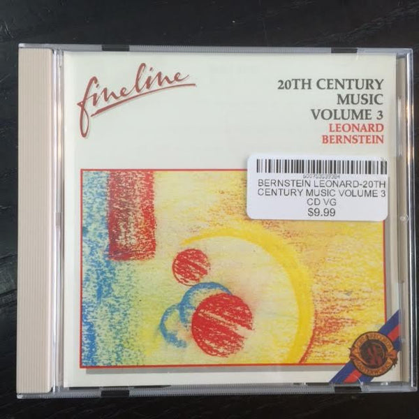 BERNSTEIN LEONARD-20TH CENTURY MUSIC VOLUME 3 CD VG