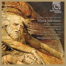 BEETHOVEN - MISSA SOLEMNIS PHILIPPE HERREWEGHE CD VG+
