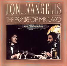 JON AND VANGELIS-THE FRIENDS OF MR CAIRO LP EX COVER EX