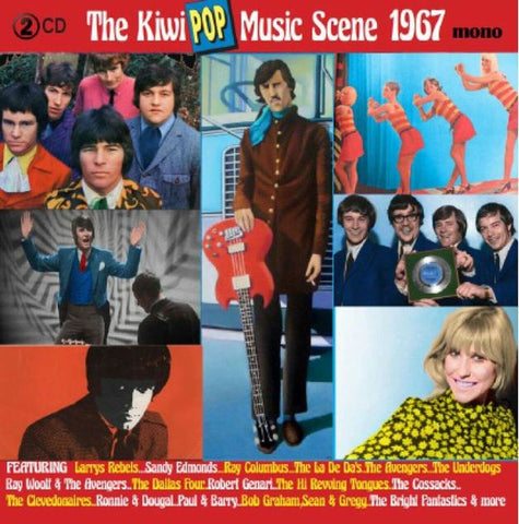 KIWI POP MUSIC SCENE 1967-VARIOUS ARTISTS 2CD VG+