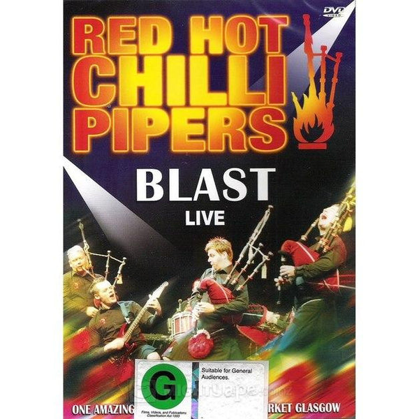 RED HOT CHILLI PIPERS-BLAST LIVE DVD *NEW*