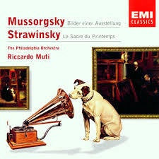 MUSSORGSKY STRAWINSKY - THE PHILADELPHIA ORCHESTRA CD VG