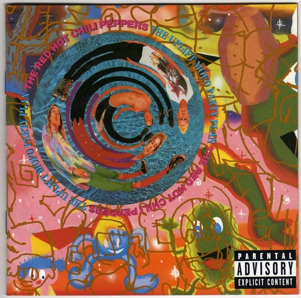 THE RED HOT CHILI PEPPERS- UPLIFT MOFO PARTY PLAN CD VG