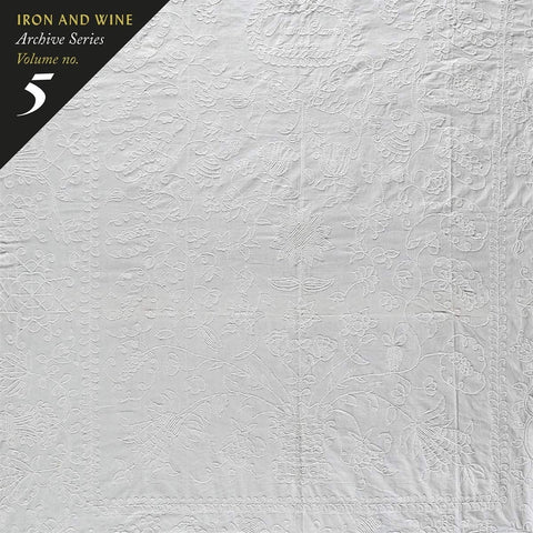 IRON AND WINE-ARCHIVE SERIES VOLUME NO. 5 YELLOW SWIRL VINYL LP *NEW*