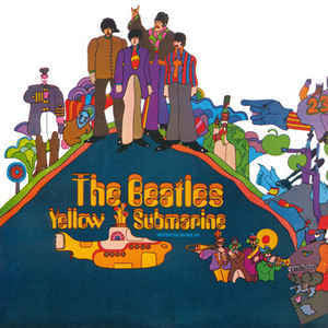 BEATLES THE-YELLOW SUBMARINE LP NM COVER EX