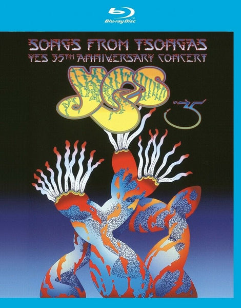 YES-SONGS FROM TSONGAS BLURAY VG+