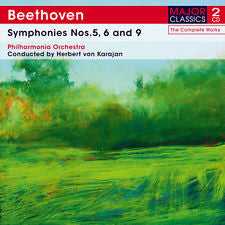 BEETHOVEN-SYMPHONIES NOS 5 6 AND 9 2CDS *NEW*