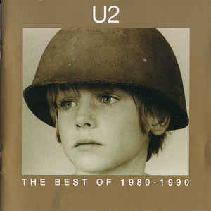 THE U2-THE BEST OF 1980-1990 CD VG