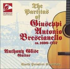 BRESCIANELLO GIUSEPPI ANTONIO- PARTITAS OF CD VG