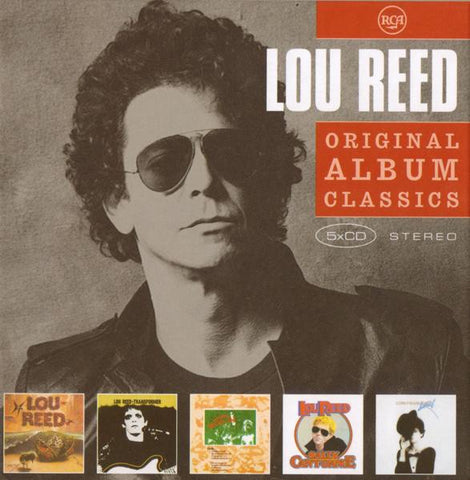 REED LOU-ORIGINAL ALBUM CLASSICS 5CD VG