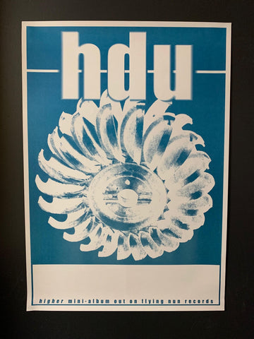 HDU-HIGHER ALBUM ORIGINAL TOUR POSTER