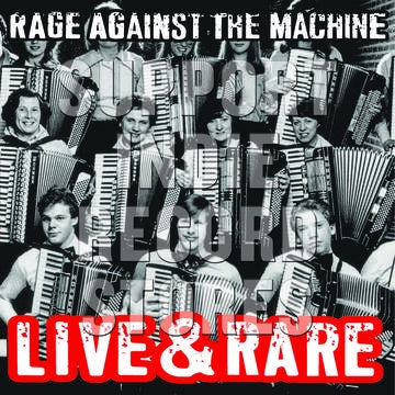 RAGE AGAINST THE MACHINE-LIVE & RARE 2LP *NEW*