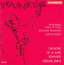 STRAVINSKY-PETRUSHKA  + APOLLON MUSAGETE + CIRCUS POLKA CD VG