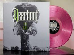 DEERHOOF-VS EVIL PINK VINYL LP EX COVER VG