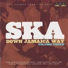 SKA DOWN JAMAICA WAY VOLUME THREE-VARIOUS ARTISTS CD G