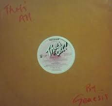 GENESIS-THATS ALL 12INCH  VG COVER VGPLUS