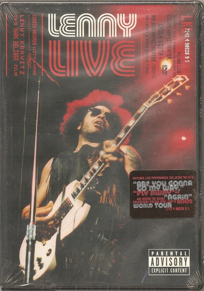 KRAVITZ LENNY-LENNY LIVE DVD VG+
