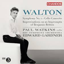 WALTON-SYMPHONY NO.2/ CELLO CONCERTO PAUL WATKINS CD *NEW*