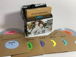 CHARLATANS THE-EVERYTHING CHANGED CLEAR VINYL 15X7" BOX SET *NEW*.