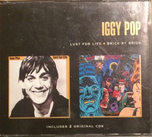 POP IGGY-LUST FOR LIFE + BRICK BY BRICK 2CD G