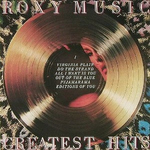 ROXY MUSIC-GREATEST HITS LP VG+ COVER VG+