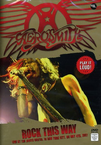 AEROSMITH-ROCK THIS WAY DVD VG+
