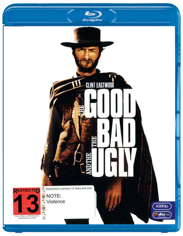 GOOD THE BAD AND THE UGLY BLURAY VG