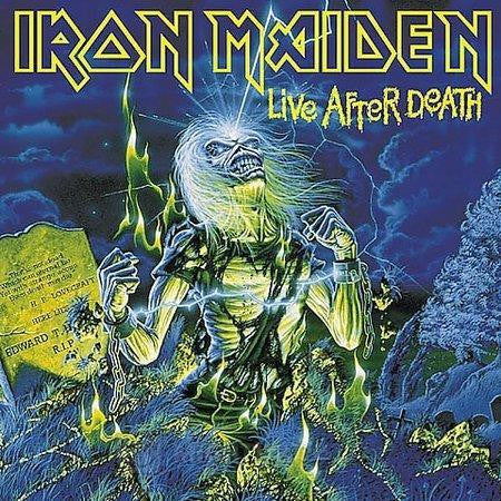 IRON MAIDEN-LIVE AFTER DEATH CD VG