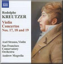 KREUTZER RODOLPHE - VIOLIN CONCERTOS NOS 17 18 AND 19 CD *NEW*