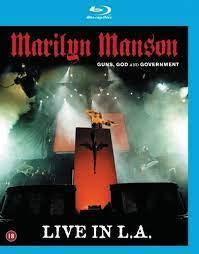 MANSON MARILYN-GUNS, GOD AND GOVERNMENT VG BLURAY