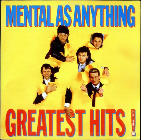 MENTAL AS ANYTHING-GREATEST HITS VOLUME 1 CD VG