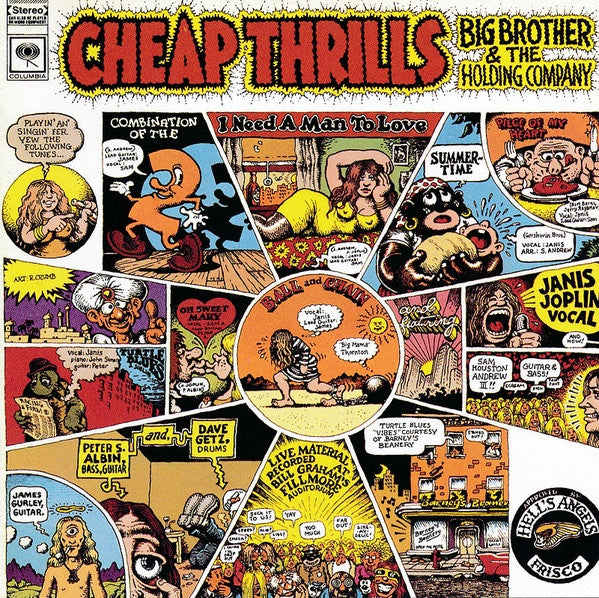 BIG BROTHER & THE HOLDING COMPANY-CHEAP THRILLS CD VG