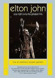 JOHN ELTON-ONE NIGHT ONLY THE GREATEST HITS DVD VG