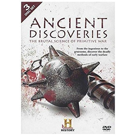 ANCIENT DISCOVERIES-THE BRUTAL SCIENCE OF PRIMITVE WAR 3DVD VG+